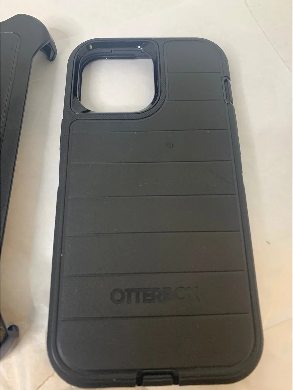 OtterBox Defender Pro Series Black Protective Case for iPhone with Holster